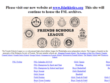 Tablet Screenshot of friendsschoolsleague.org